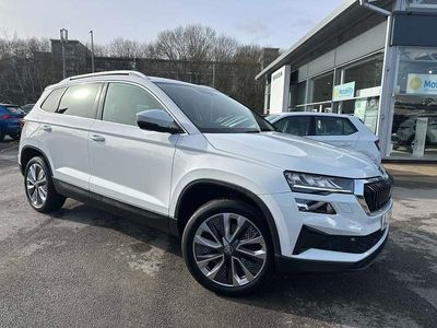 Used Skoda Karoq SE L 110 HP (80 kW) 2023 White SUV