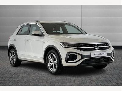 New VW T-Roc R-line 150 HP (110 kW) 2025 White SUV