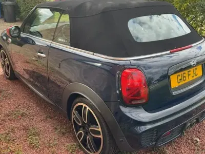 Used Mini John Cooper Works Cabriolet 231 HP (169 kW) 2018 Blue Cabriolet