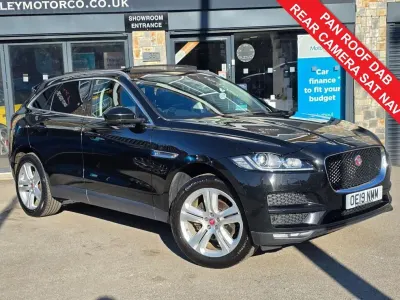 Used Jaguar F-Pace Portfolio 180 HP (132 kW) 2019 Black SUV