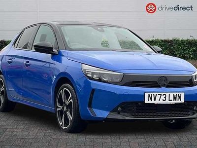 Used Vauxhall Corsa Ultimate 131 HP (96 kW) 2023 Blue Hatchback