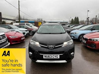 Black Used 2013 Toyota RAV4 Estate | £7,995 (Fair price)