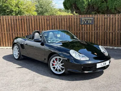 Used Porsche Boxster 260 HP (191 kW) 2003 Black Cabriolet