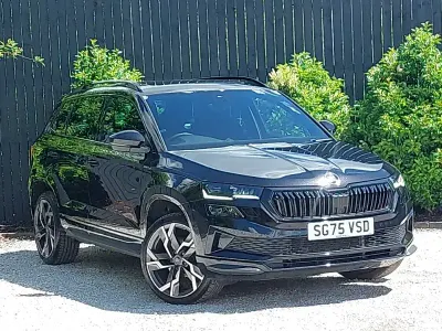 Used Skoda Karoq SportLine 150 HP (110 kW) 2025 Black SUV