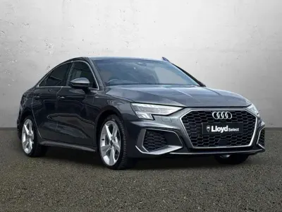 Used Audi A3 S-Line 150 HP (110 kW) 2023 Grey Sedan
