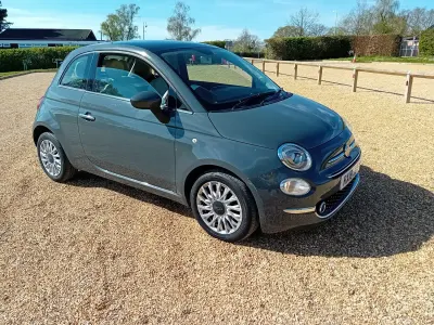 Used Fiat 500 Lounge 69 HP (50 kW) 2018 Grey Hatchback