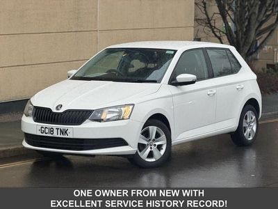 White Used 2018 Skoda Fabia Hatchback | £7,995 (Fair price)