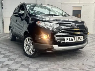 Used Ford Ecosport Titanium 95 HP (69 kW) 2017 Black SUV