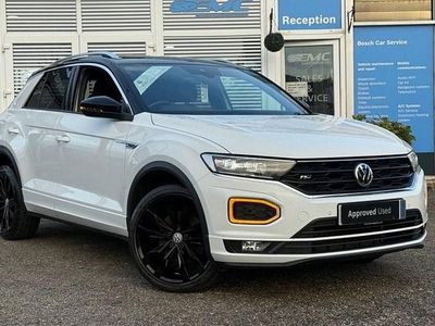 White Used 2019 VW T-Roc R-line SUV | £15,100 (Fair price)
