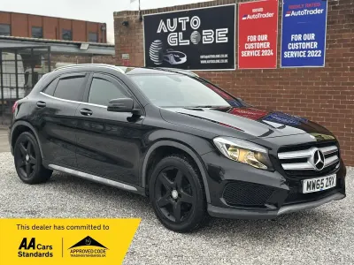 Usado Mercedes GLA200 AMG line 136 HP (100 kW) 2015 Preto SUV