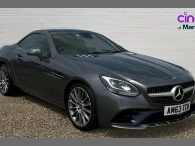 Used Mercedes SLC180 AMG line 154 HP (113 kW) 2018 Grey Cabriolet