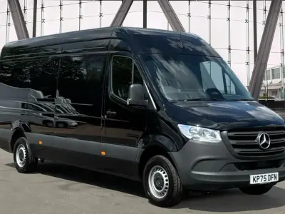 Used Mercedes Sprinter 150 HP (110 kW) 2025 Black Van