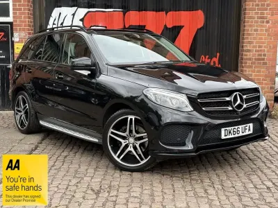 Used Mercedes GLE350 AMG line 2016 Black SUV