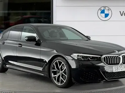 Used BMW 520 M Sport 190 HP (139 kW) 2021 Black Sedan
