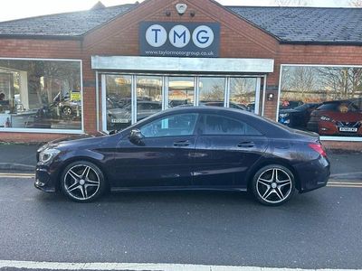 Used Mercedes CLA220 AMG 177 HP (130 kW) 2015 Mauve/purple Sedan