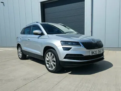 Used Skoda Karoq SE L 150 HP (110 kW) 2022 Silver SUV