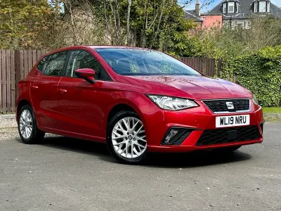 Used Seat Ibiza SE Technology 79 HP (58 kW) 2019 Red Hatchback