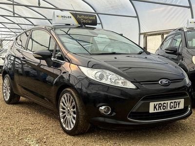 Used Ford Fiesta Titanium 96 HP (70 kW) 2012 Black Hatchback
