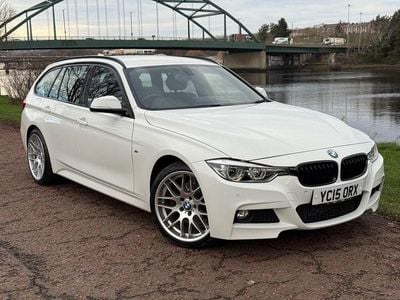 White Used 2015 BMW 330 M Sport Estate | £13,999 (A bit pricey)