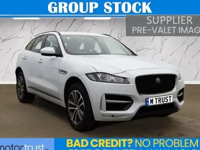 Used Jaguar F-Pace R-Sport 180 HP (132 kW) 2019 White SUV