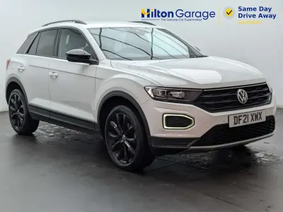 Used VW T-Roc Black Edition 150 HP (110 kW) 2021 White SUV