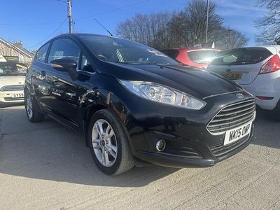 Used Ford Fiesta Zetec 75 HP (55 kW) 2015 Black Hatchback