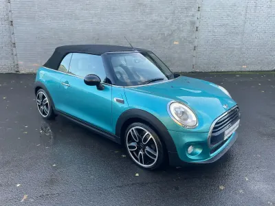 Used Mini Cooper Cabriolet 136 HP (100 kW) 2017 Turquoise Cabriolet
