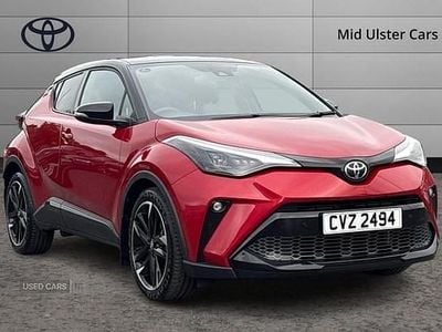 Red/black Used 2023 Toyota C-HR Sport SUV | £23,290 (Fair price)