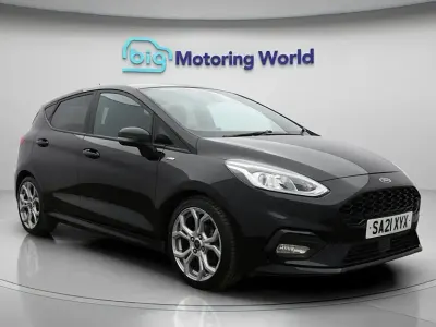 Używany Ford Fiesta ST-Line 95 KM (69 kW) 2021 Czarny Hatchback