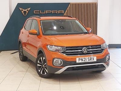 Used VW T-Roc Life 110 HP (80 kW) 2021 Orange SUV
