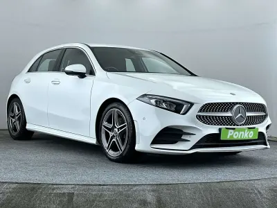 Used Mercedes A200 AMG Line Premium 2018 White Hatchback