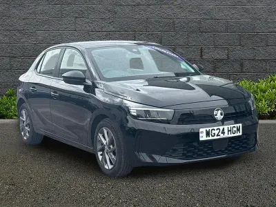 Used Vauxhall Corsa Design Edition 75 HP (55 kW) 2024 Black Hatchback