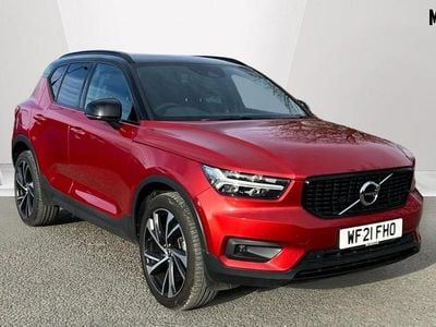 Used Volvo XC40 R-Design Pro 197 HP (144 kW) 2021 Fusion red SUV