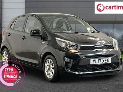 Used Kia Picanto 66 HP (48 kW) 2017 Black Hatchback