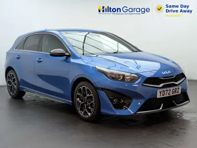 Używany Kia Ceed GT-Line 158 KM (116 kW) 2022 Niebieski Hatchback