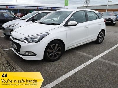 used Hyundai i20 1.2 MPI SE BLUE DRIVE FINANCE AVAILABLE £35 ROAD TAX MP3/USB AIR CON PARKIN