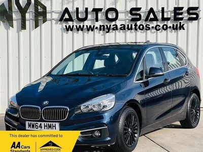 Used BMW 218 Luxury Line 136 HP (100 kW) 2014 Blue Estate