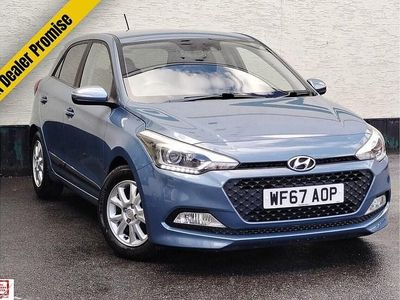 Used Hyundai i20 Premium 2017 Blue Hatchback
