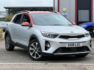 Silver Used 2018 Kia Stonic First Edition SUV | £7,850 (A bit pricey)