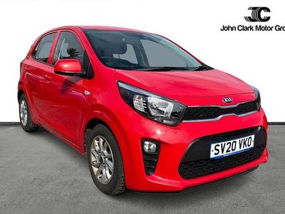 Used Kia Picanto 83 HP (61 kW) 2020 Red Hatchback