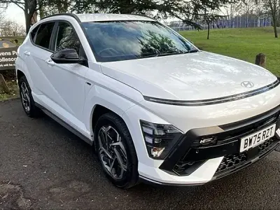 New Hyundai Kona N Line 138 HP (101 kW) 2026 White SUV