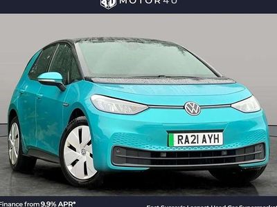 Turquoise Used 2021 VW ID.3 Pro Performance Hatchback | £12,490 (Good price)