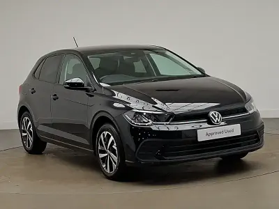Used VW Polo Match 95 HP (69 kW) 2025 Black Hatchback