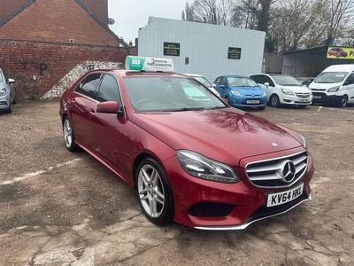 Red Used 2014 Mercedes E250 AMG Sedan | £5,599 (Fair price)