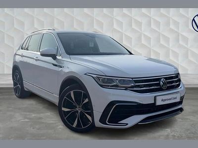 Used VW Tiguan R-line 150 HP (110 kW) 2023 Pure white SUV