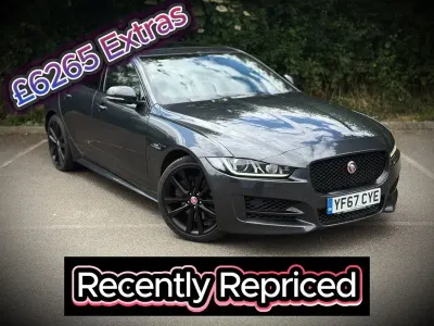 Used Jaguar XE R-Sport 250 HP (183 kW) 2017 Grey Sedan