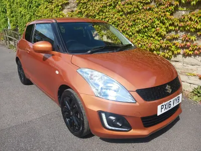 Used Suzuki Swift SZ-L 94 HP (69 kW) 2016 Orange Hatchback