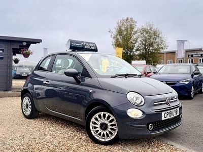 Grey Used 2019 Fiat 500 Lounge Hatchback | £6,295 (Fair price)