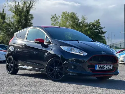 Used Ford Fiesta Zetec 2016 Black Hatchback