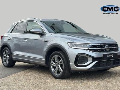 Silver Used 2022 VW T-Roc R-line SUV | £20,150 (Fair price)